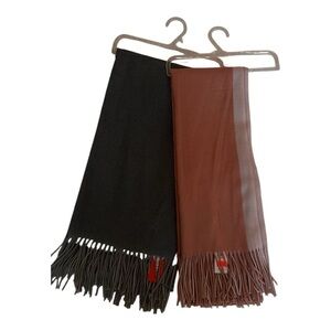 Joe Fresh Pink and Cream Scarf